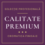 Sigiliu Cromatica Finisaje cu textul «Selecție profesională · Calitate premium»